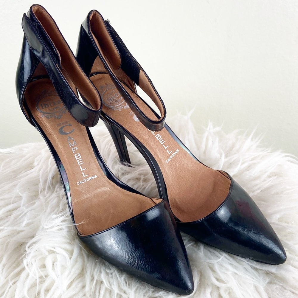 Sexy Jeffrey Campbell Black Party Heels